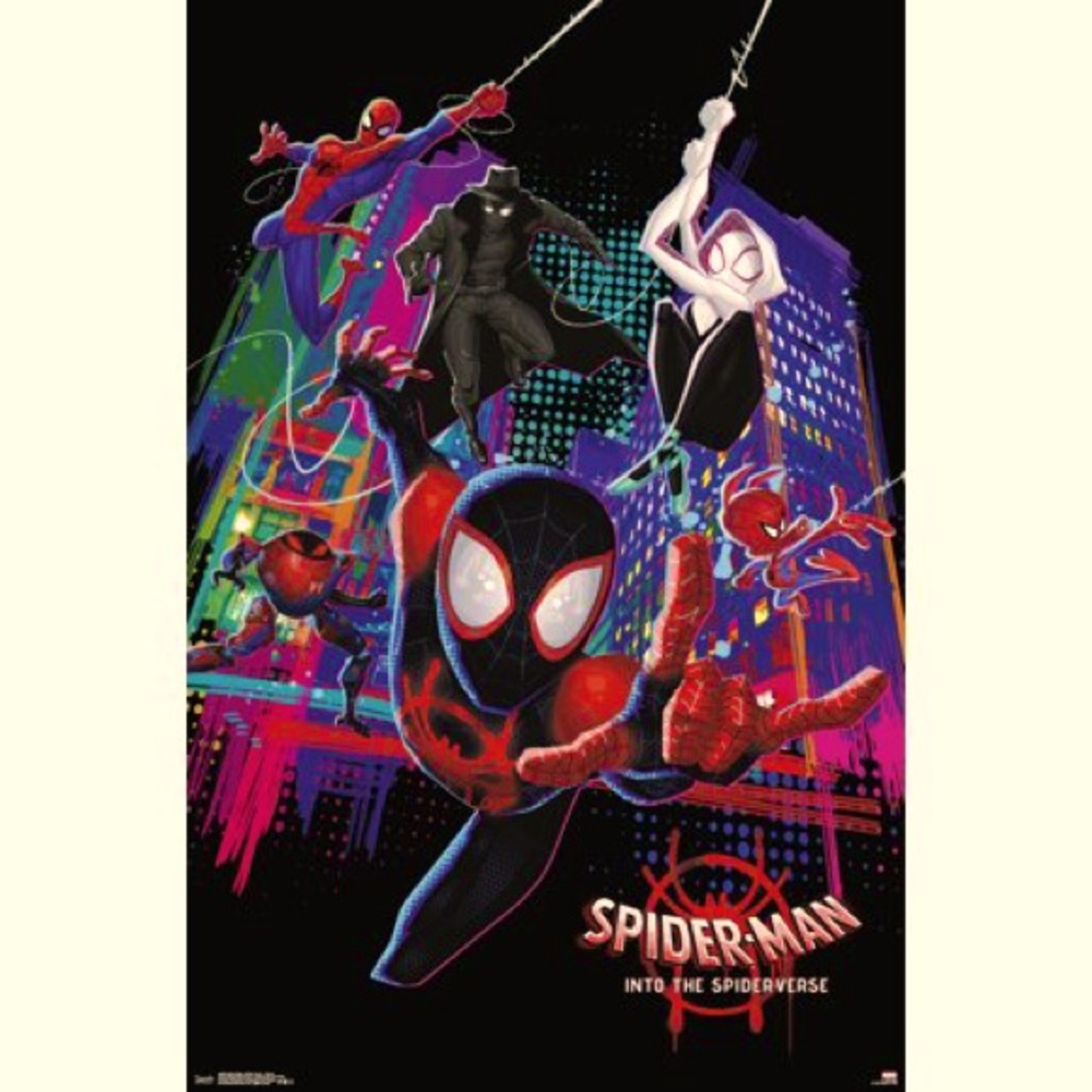 Spiderman Spider-Verse Group Poster